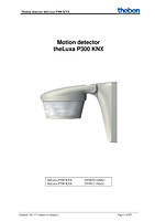 theLuxa P300 KNX - Hand book